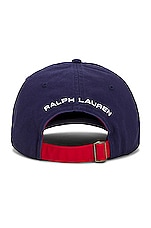 Polo Ralph Lauren Cap in Newport Navy, view 2, click to view large image.
