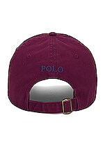 Polo Ralph Lauren Sport Cap in Classic Wine, view 2, click to view large image.