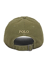 Polo Ralph Lauren Chino Sport Cap in Dark Sage, view 2, click to view large image.
