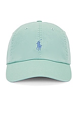Polo Ralph Lauren Chino Sport Cap in Celadon, view 1, click to view large image.