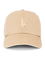 Polo Ralph Lauren Chino Cap in Coastal Beige, view 1, click to view large image.