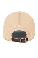 Polo Ralph Lauren Chino Cap in Coastal Beige, view 2, click to view large image.