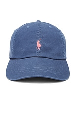 Polo Ralph Lauren Classic Chino Cap in Clancy Blue, view 1, click to view large image.