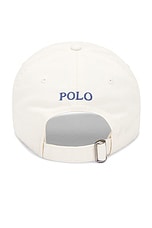 Polo Ralph Lauren Classic Chino Cap in Herbal Milk, view 2, click to view large image.