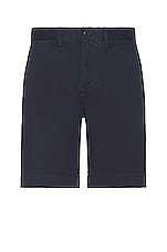 Polo Ralph Lauren Stretch Chino Short in Nautical Ink, view 1, click to view large image.