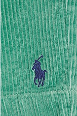Polo Ralph Lauren Corduroy Prepster Short in Seafoam Green, view 3, click to view large image.