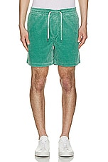 Polo Ralph Lauren Corduroy Prepster Short in Seafoam Green, view 4, click to view large image.