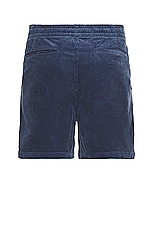 Polo Ralph Lauren Corduroy Prepster Short in Boston Navy, view 2, click to view large image.