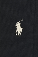 Polo Ralph Lauren Loopback Terry Short in Faded Black Canvas, view 3, click to view large image.