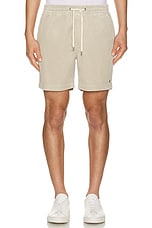 Polo Ralph Lauren Corduroy Prepster Short in Khaki Stone, view 4, click to view large image.