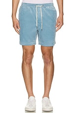 Polo Ralph Lauren Corduroy Prepster Short in Blue Note, view 4, click to view large image.