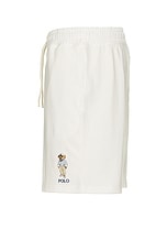 Polo Ralph Lauren Knit Short in Deckwash White Hmgwy Bear, view 3, click to view large image.