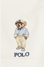 Polo Ralph Lauren Knit Short in Deckwash White Hmgwy Bear, view 4, click to view large image.