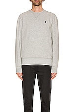 Polo Ralph Lauren Fleece Sweatshirt in Andover Heather, view 4, click to view large image.