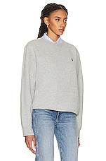Polo Ralph Lauren Fleece Sweatshirt in Andover Heather, view 2, click to view large image.