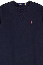 Polo Ralph Lauren Fleece Sweatshirt in Cruise Navy, view 3, click to view large image.
