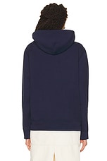 Polo Ralph Lauren Fleece Hoodie in Cruise Navy, view 3, click to view large image.