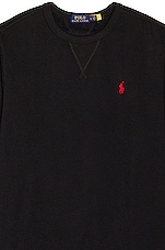 Polo Ralph Lauren Fleece Crewneck in Polo Black, view 3, click to view large image.