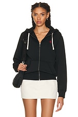 Polo Ralph Lauren Fleece Full-Zip Hoodie in Polo Black, view 1, click to view large image.