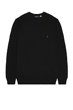 Polo Ralph Lauren Pullover Sweater in Polo Black, view 1, click to view large image.