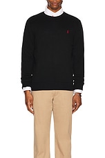 Polo Ralph Lauren Pullover Sweater in Polo Black, view 3, click to view large image.