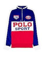 Polo Ralph Lauren Tricot Sweater in Sapphire Star Multi, view 1, click to view large image.