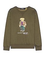 Polo Ralph Lauren Sweater in Olive, view 1, click to view large image.