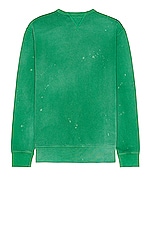 Polo Ralph Lauren Seasonal Fleece New York Crew Neck in Athletic Green, view 2, click to view large image.