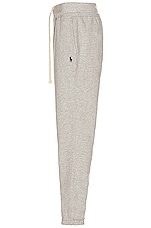 Polo Ralph Lauren Fleece Pant Relaxed in Andover Heather, view 3, click to view large image.