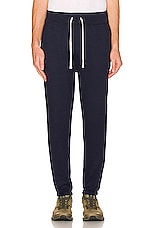 Polo Ralph Lauren Fleece Pant Relaxed in Cruise Navy, view 4, click to view large image.