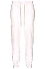 Polo Ralph Lauren Fleece Pant Relaxed in White, view 1, click to view large image.