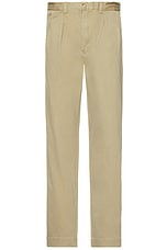 Polo Ralph Lauren Heritage Chino Pleated Pant in Rl Khaki, view 1, click to view large image.
