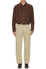 Polo Ralph Lauren Heritage Chino Pleated Pant in Rl Khaki, view 6, click to view large image.