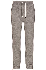 Polo Ralph Lauren Fleece Pant Relaxed in Alaskan Heather, view 1, click to view large image.