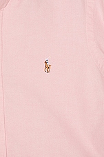 Polo Ralph Lauren Oxford Sport Shirt in Pink, view 3, click to view large image.