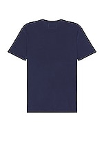 Polo Ralph Lauren Short Sleeve Henley in Cruise Navy, view 2, click to view large image.