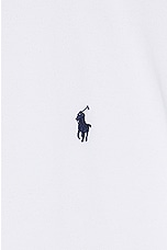 Polo Ralph Lauren Long Sleeve Polo in White, view 3, click to view large image.