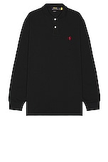Polo Ralph Lauren Long Sleeve Polo in Polo Black, view 1, click to view large image.