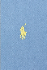 Polo Ralph Lauren Oxford Long Sleeve Shirt in Harbor Island Blue, view 3, click to view large image.