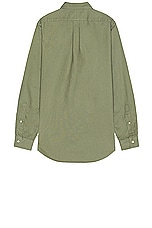 Polo Ralph Lauren Long Sleeve Oxford Classic Shirt in Sage Green, view 2, click to view large image.