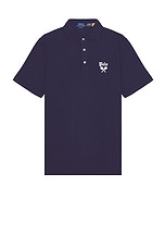 Polo Ralph Lauren Athletic Club Polo in Cruise Navy, view 1, click to view large image.