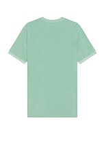 Polo Ralph Lauren Featherweight Mesh Henley in Faded Mint, view 2, click to view large image.