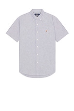 Polo Ralph Lauren Oxford Shirt in Slate, view 1, click to view large image.