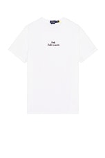 Polo Ralph Lauren Graphic Tee in White, view 1, click to view large image.