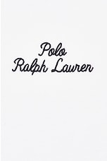 Polo Ralph Lauren Graphic Tee in White, view 3, click to view large image.