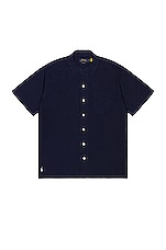 Polo Ralph Lauren Beach Cloth Shirt in Newport Navy | FWRD