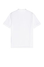Polo Ralph Lauren Classic Fit Mesh Polo in White, view 2, click to view large image.