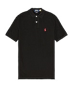 Polo Ralph Lauren Classic Fit Mesh Polo in Polo Black, view 1, click to view large image.