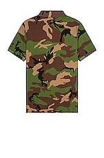 Polo Ralph Lauren Printed Mesh Polo in Surplus Camo, view 2, click to view large image.