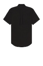 Polo Ralph Lauren Oxford Short Sleeve Shirt in Polo Black, view 2, click to view large image.